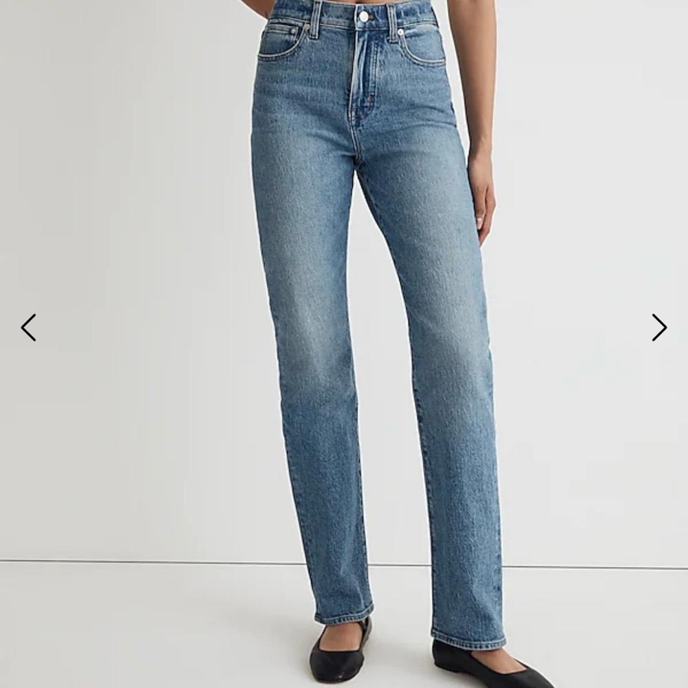 Madewell The Petite '90s Straight Jean - Size 27
